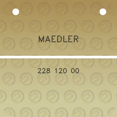 maedler-228-120-00