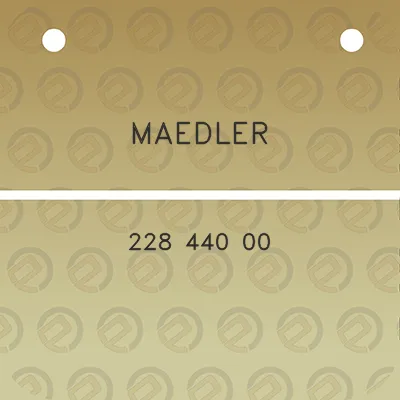 maedler-228-440-00