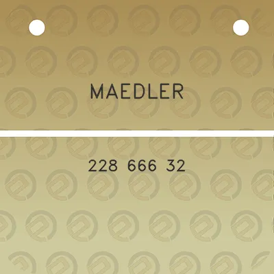 maedler-228-666-32