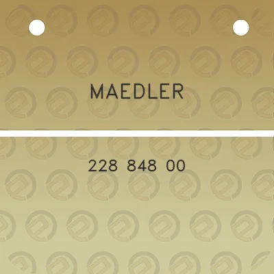 maedler-228-848-00