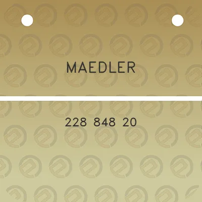 maedler-228-848-20