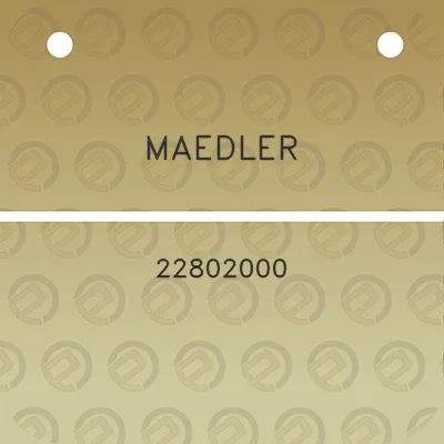 maedler-22802000