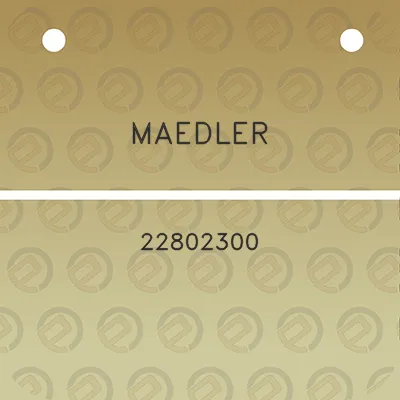 maedler-22802300