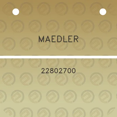 maedler-22802700