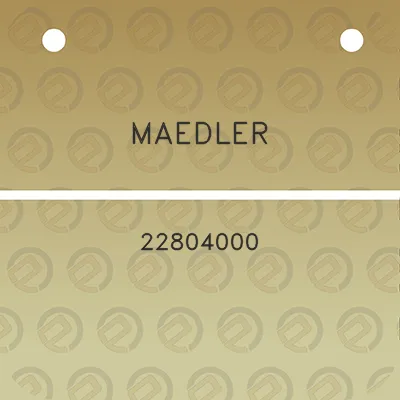 maedler-22804000