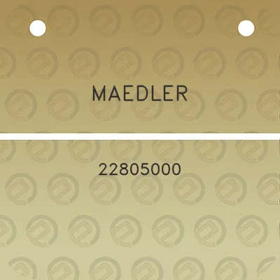 maedler-22805000