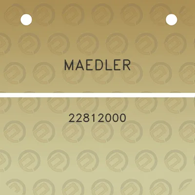 maedler-22812000