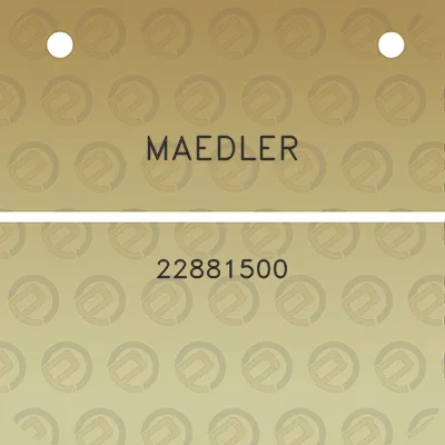 maedler-22881500