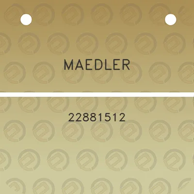 maedler-22881512