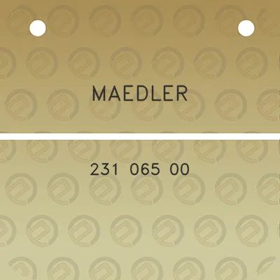 maedler-231-065-00