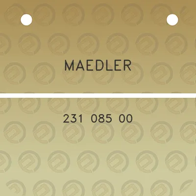 maedler-231-085-00