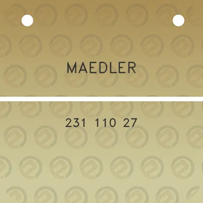 maedler-231-110-27