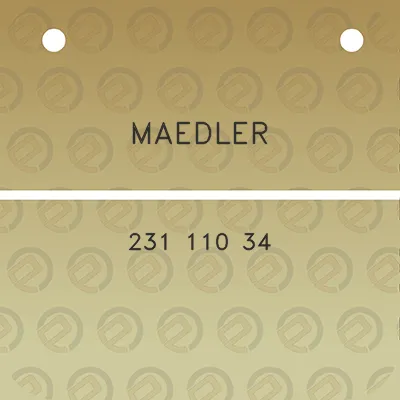 maedler-231-110-34