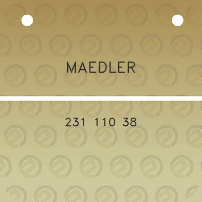 maedler-231-110-38