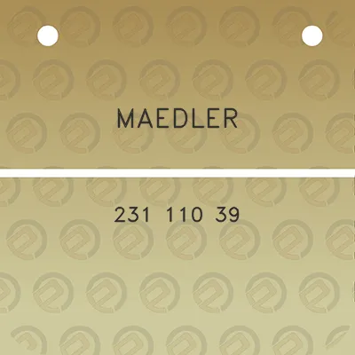 maedler-231-110-39