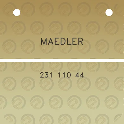 maedler-231-110-44