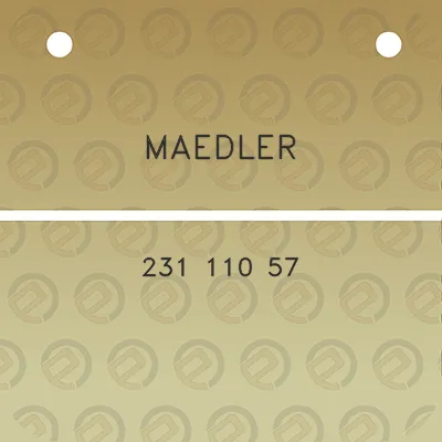 maedler-231-110-57