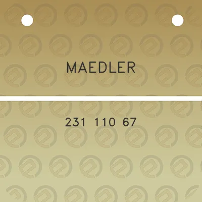 maedler-231-110-67