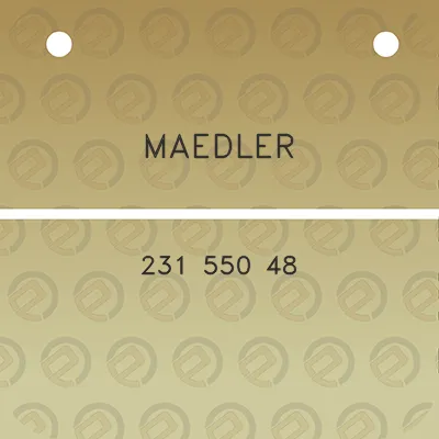 maedler-231-550-48