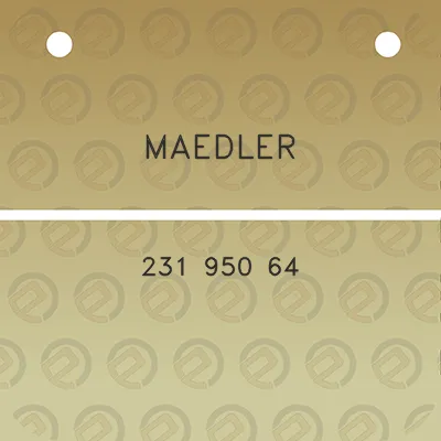 maedler-231-950-64