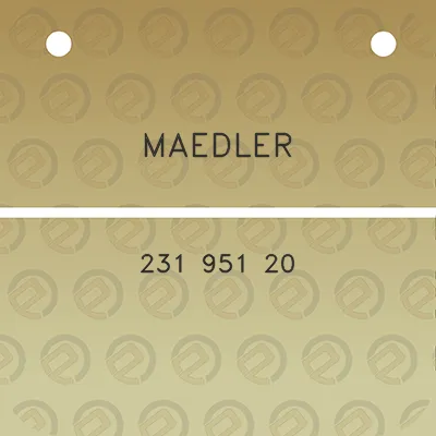 maedler-231-951-20