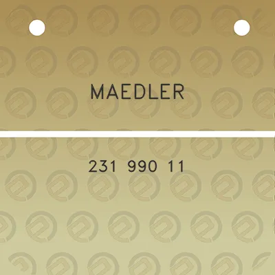 maedler-231-990-11