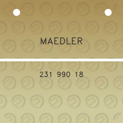 maedler-231-990-18