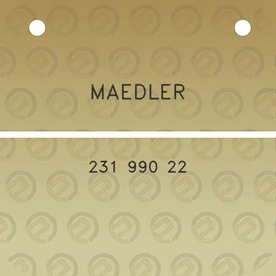 maedler-231-990-22