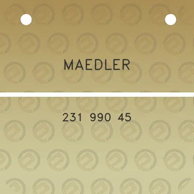 maedler-231-990-45