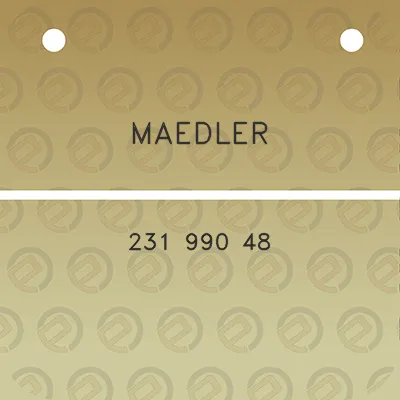 maedler-231-990-48