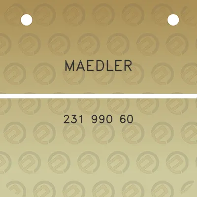 maedler-231-990-60