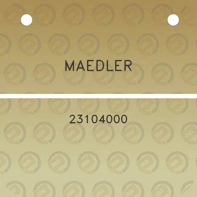 maedler-23104000