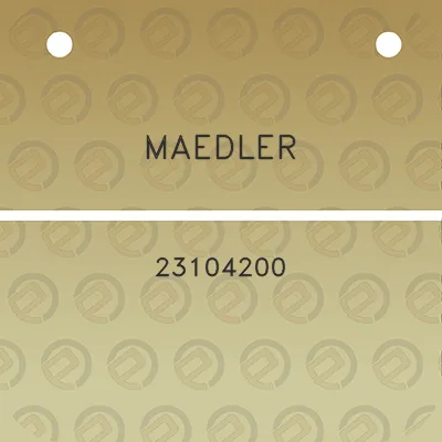 maedler-23104200