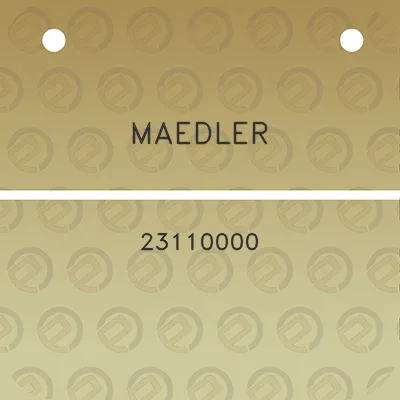 maedler-23110000