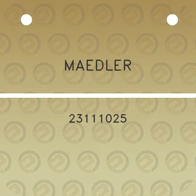 maedler-23111025