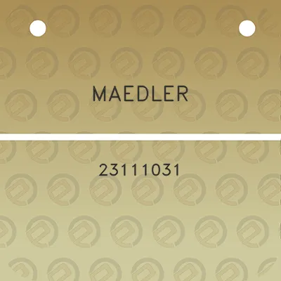 maedler-23111031