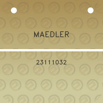 maedler-23111032