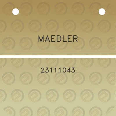 maedler-23111043