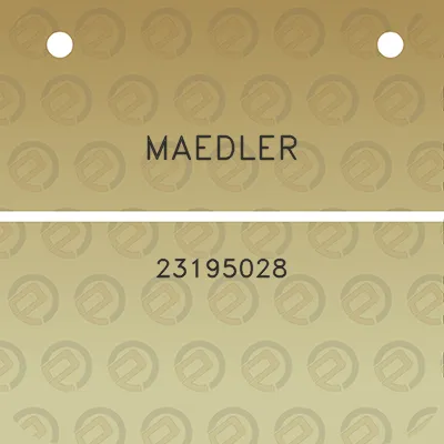 maedler-23195028