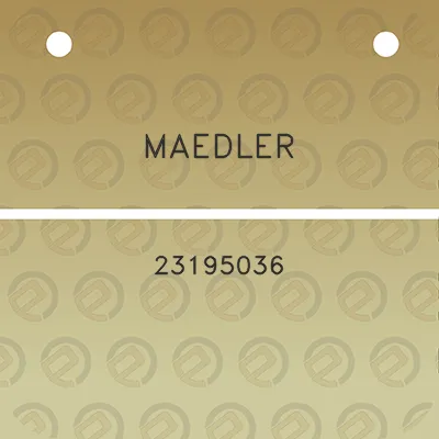 maedler-23195036