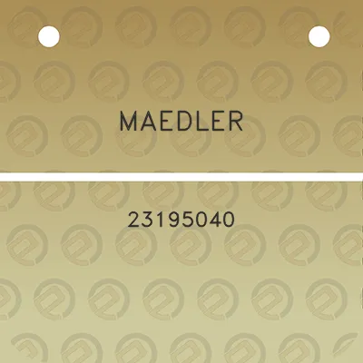 maedler-23195040