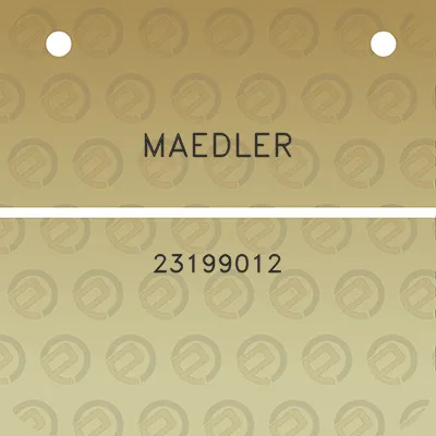 maedler-23199012