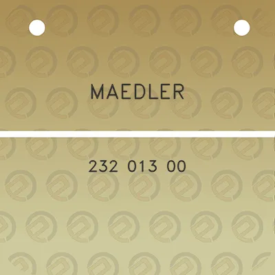 maedler-232-013-00