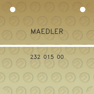 maedler-232-015-00