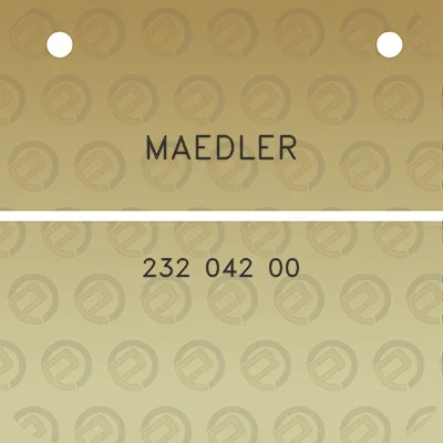 maedler-232-042-00