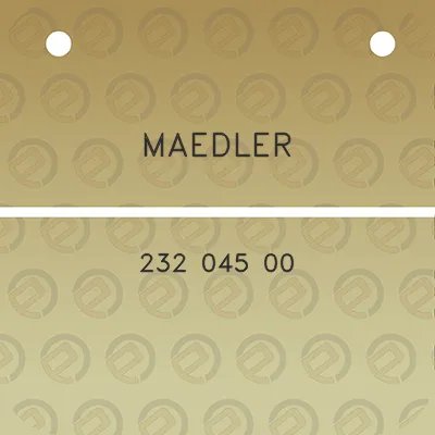 maedler-232-045-00