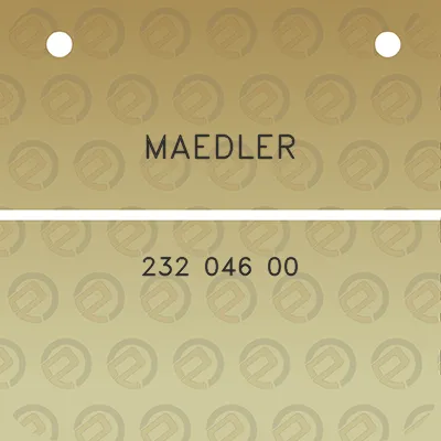 maedler-232-046-00