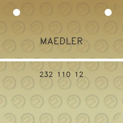 maedler-232-110-12