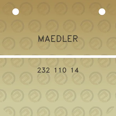 maedler-232-110-14