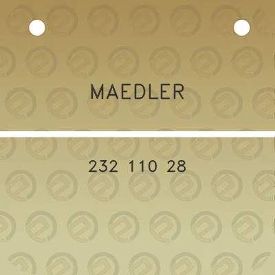 maedler-232-110-28